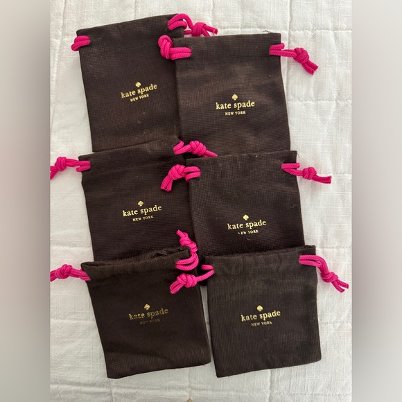 Set of 6 Kate Spade Jewelry Bags - Picture 1 of 4